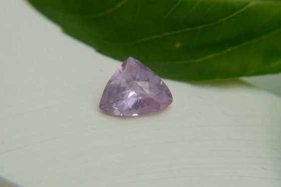 Pastel Violet Sapphire - Triangular - 2.05 ct