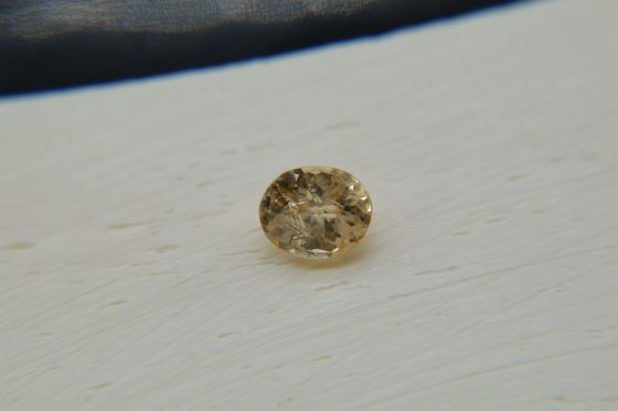 Lemon Yellow Sapphire - Oval - 1.30 ct