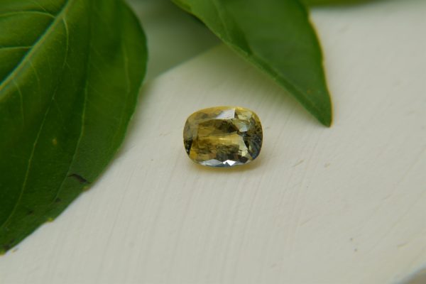 Bi-Color Yellow Blue Sapphire - Rectangular - 1.50 ct