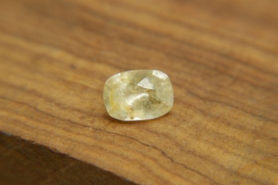 Pastel Yellow Sapphire - Rectangular - 2.25 ct