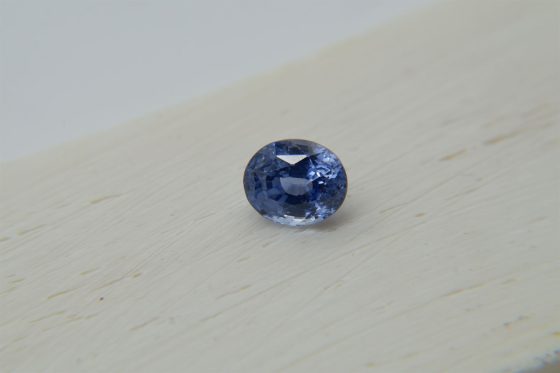 Neon Pastel Blue Sapphire - Oval - 1.65 ct