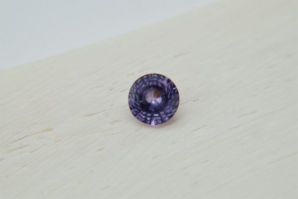 Vivid Violet Sapphire - Round - 1.05 ct