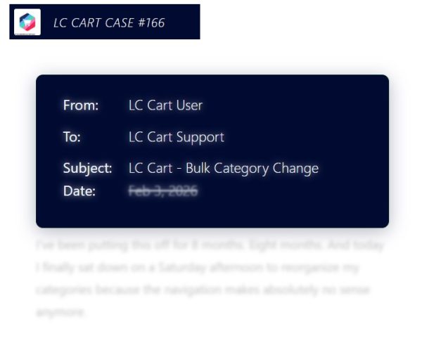 Platform Reality Check: Bulk Category Operations When You Need It Most