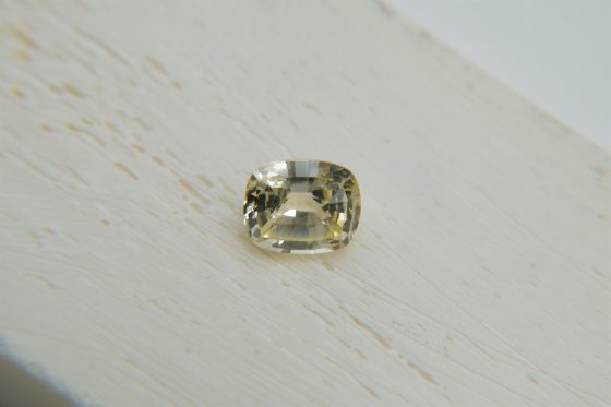 Vivid Pastel Yellow Sapphire - Rectangular - 1.55 ct