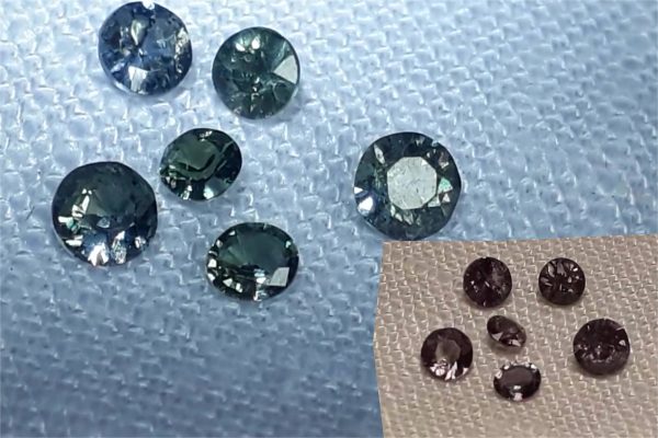 Alexandrite Lot Colorchange Grass-Green/Purple - Various - 4.05 ct - COR authenticated