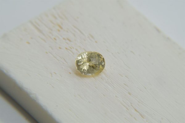 Premium: Vivid Lemon Yellow Sapphire - Oval - 1.10 ct
