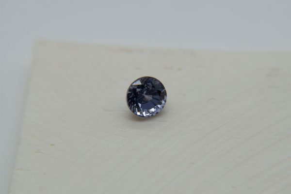 Vivid Blue Spinel - Round - 1 ct
